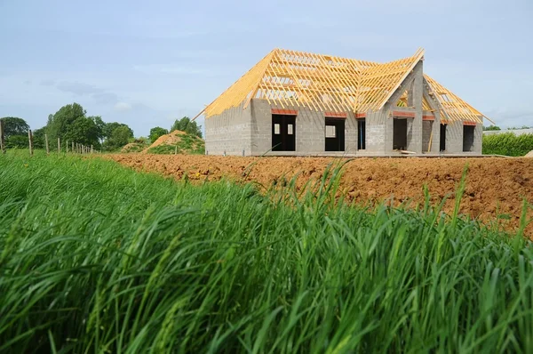 Maison en konstrukce — Stock fotografie