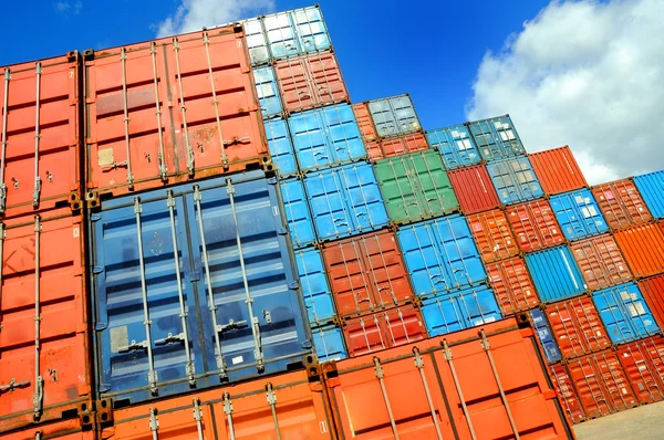 Containers au poort — Stockfoto