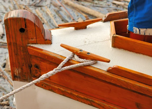 Segelboot-Bindung — Stockfoto