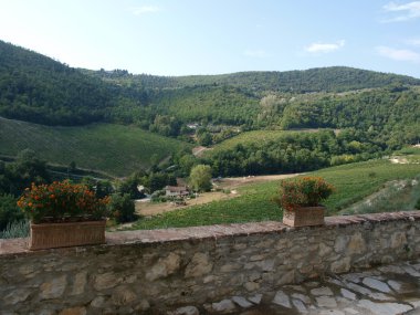 Tuscan landscape clipart