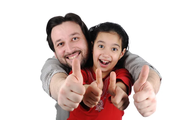 Glückliche Familie — Stockfoto