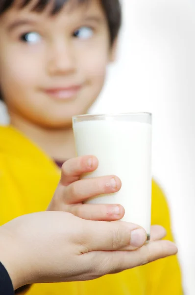 Melk jongen — Stockfoto