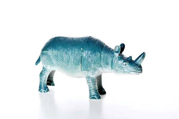 Игрушечный носорог — стоковое фото