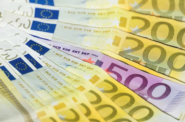 Europeiska sedlar — Stockfoto