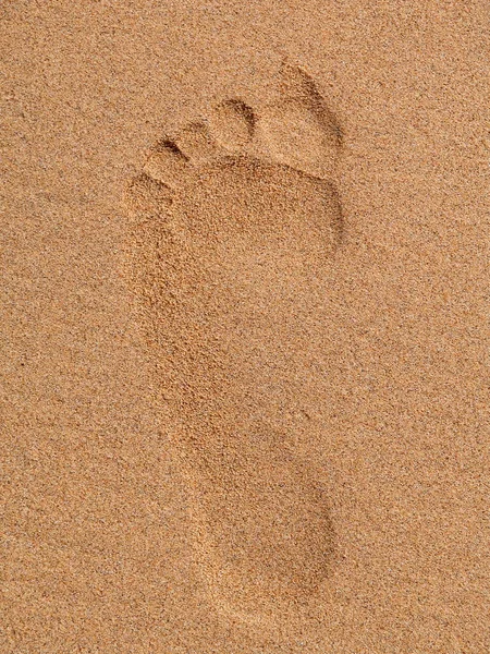 My footprint — Stock Photo, Image