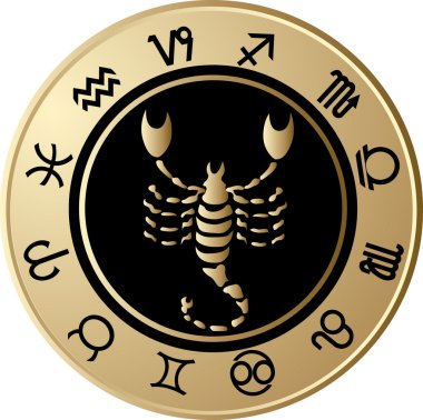 Horoscope Scorpio clipart