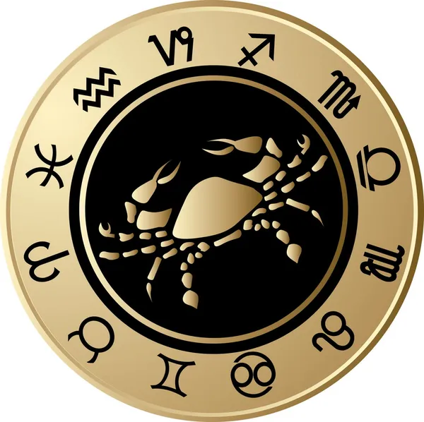 Cancer Horoscope — Image vectorielle