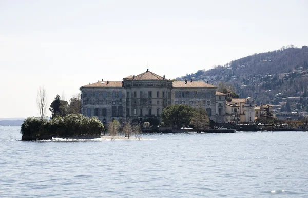 Die isola bella in lago maggiore, piedmo — Stockfoto