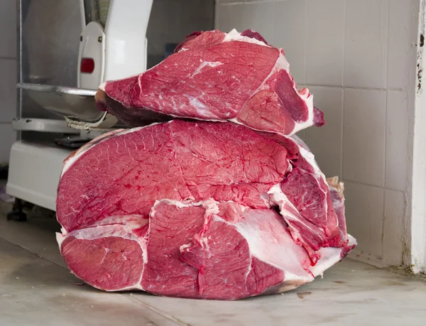 stock image Meat on selling