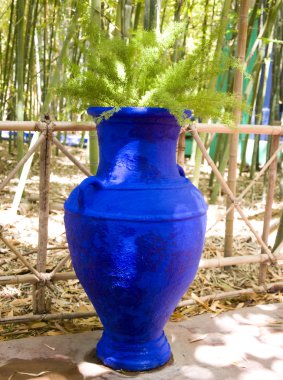 Majorelle bahçeleri, marrakesh, morocco