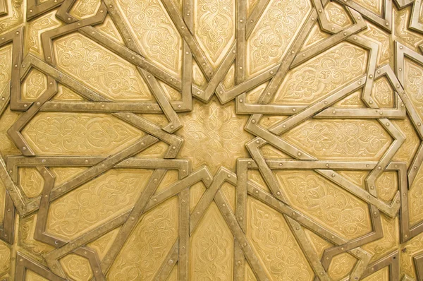Traditionelles Detail der Tür, Marokko — Stockfoto