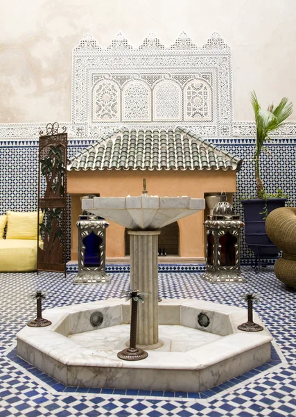 호텔의 인테리어, 모로코 — 스톡 사진