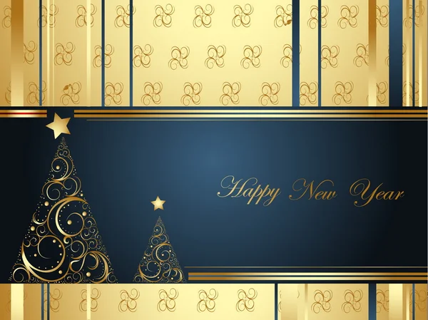 Happy New Year background — Stock Vector
