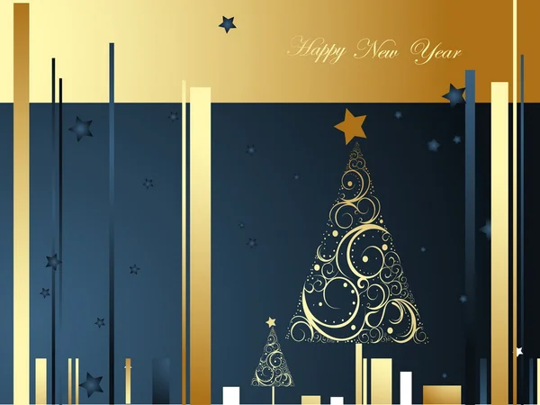 Happy New Year background — Stock Vector