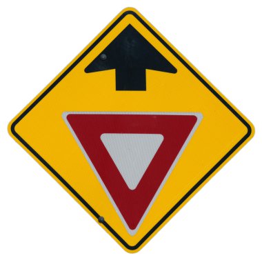 Yield Ahead clipart