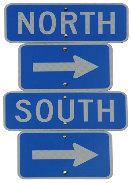 Norte & Sul — Fotografia de Stock