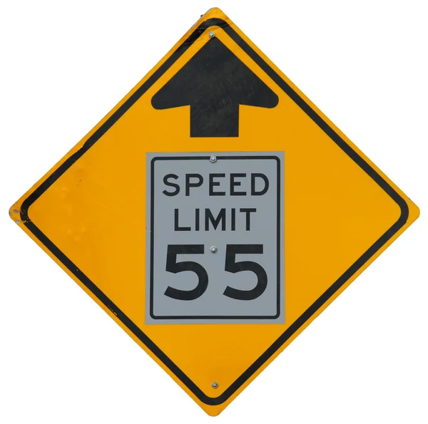 Quedas de limite de velocidade — Fotografia de Stock