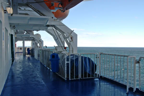 Ferry deck — Stock Photo, Image