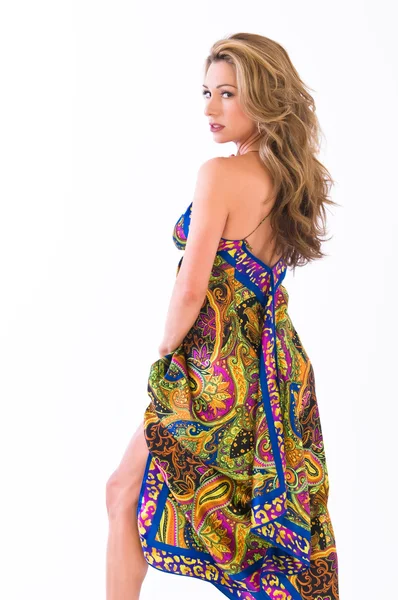 Paisley dress — Stock Photo, Image