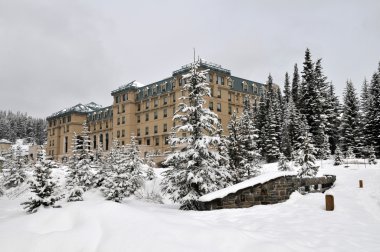 Chateau Lake Louise clipart