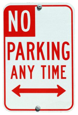 No Parking clipart