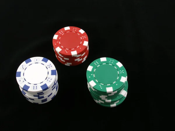 Fichas de póker —  Fotos de Stock
