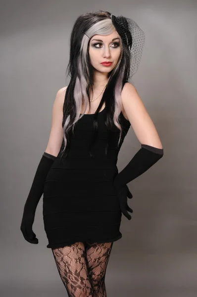 Goth lány — Stock Fotó