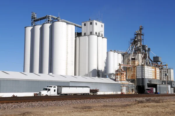 Grain facility — Stock Photo, Image