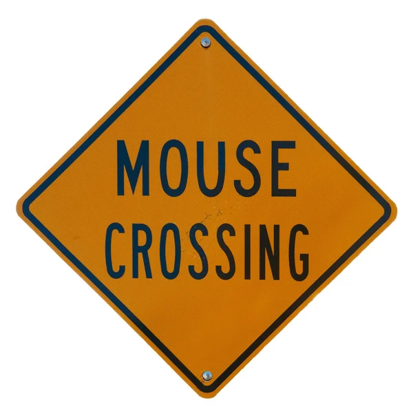 Mouse Crossing — Stock Photo, Image