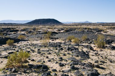 Amboy krater, bir yanardağ amboy, yakın: Kaliforniya