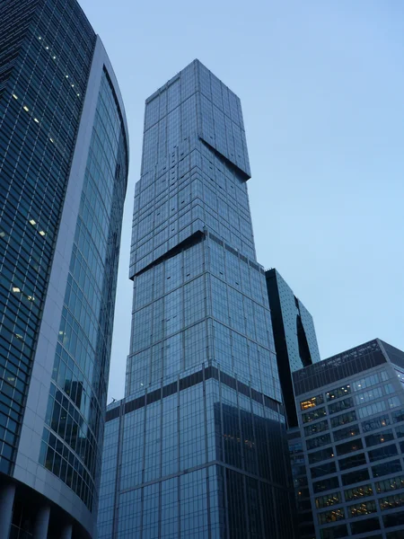 モスクワ市内の高層ビル ロイヤリティフリーのストック画像