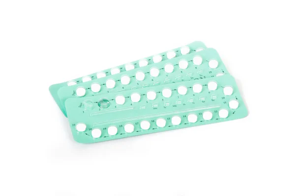 Píldoras anticonceptivas — Foto de Stock