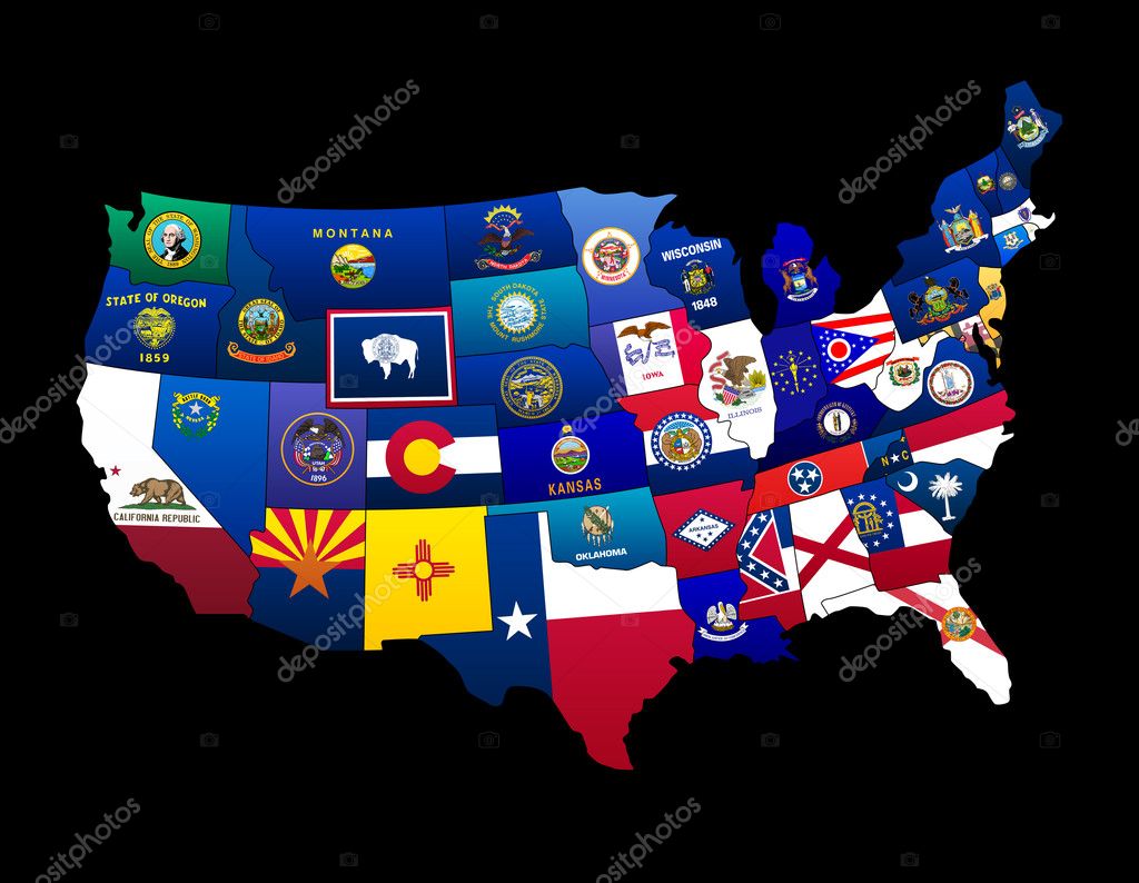 States of the US — Stock Photo #3040386
