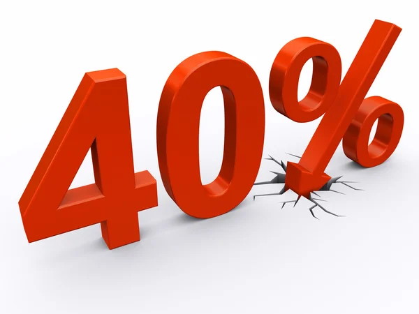 Percent Discount — Stock Photo, Image