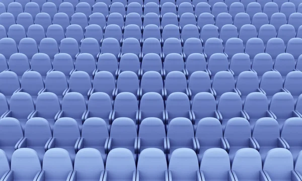 青い肘掛け椅子 — ストック写真