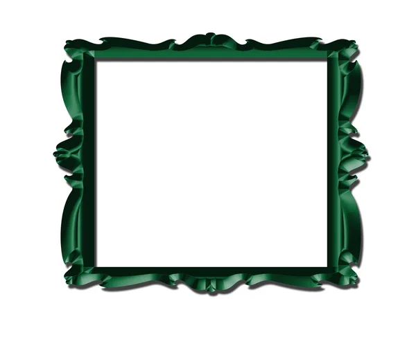 Zöld frame háttere — Stock Fotó