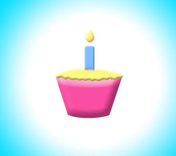 Joyeux gâteau d'anniversaire — Photo