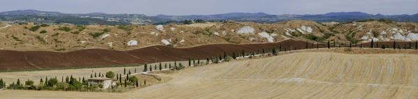 Panorama paisaje en toscana italia —  Fotos de Stock