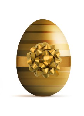 Luxury style easter egg clipart