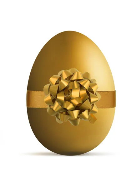 Гигантские золотые яйца — стоковое фото