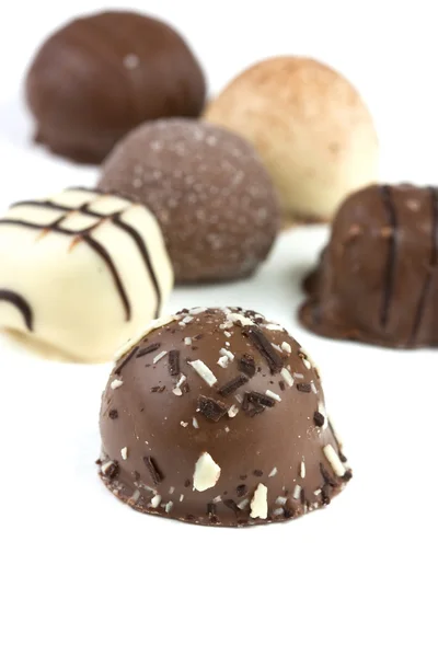 Çikolata truffles — Stok fotoğraf