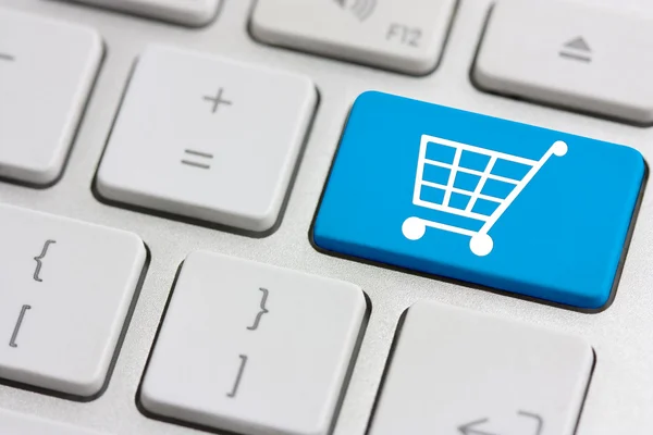 Retail or shopping cart icon — Stock Photo, Image