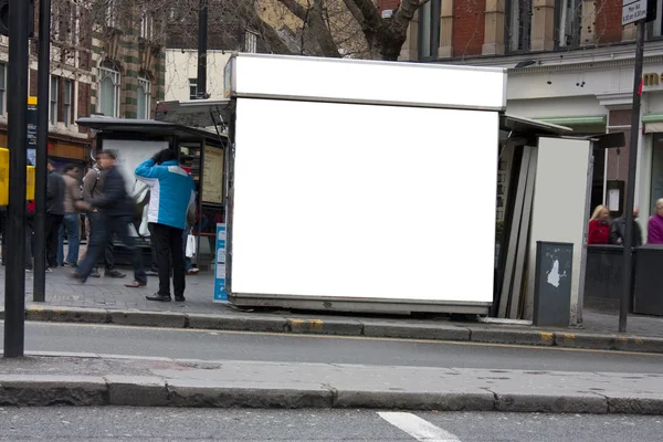 Reklám plakát helyén, Londonban — Stock Fotó
