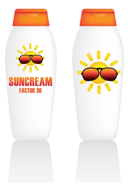 Suncream — Wektor stockowy