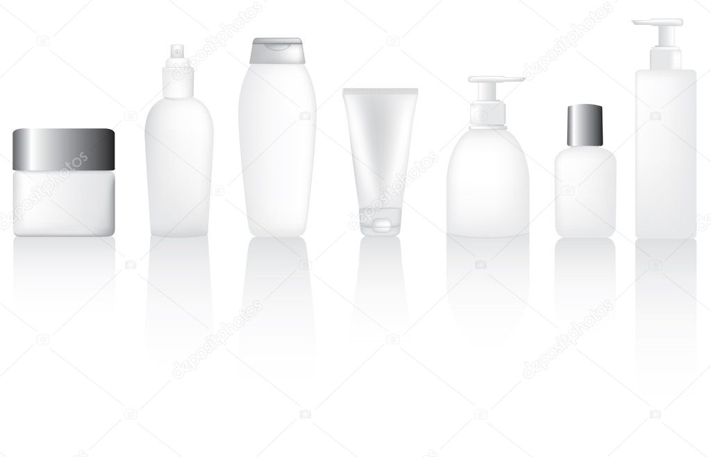 Set of bottles