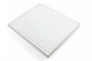 White casebound book clipart