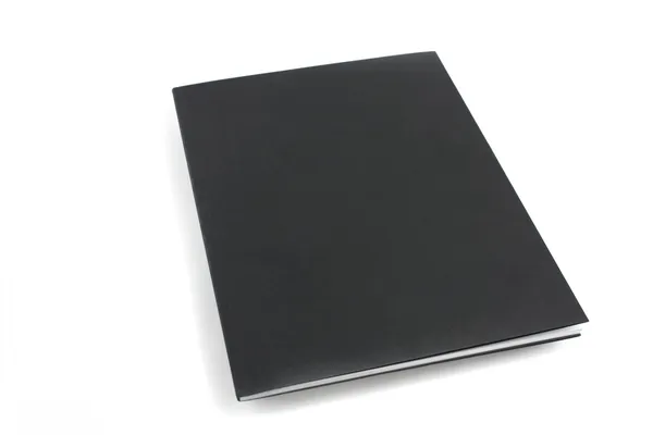 Чорний брошуру — стокове фото