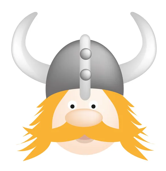 Viking kreslený — Stockový vektor