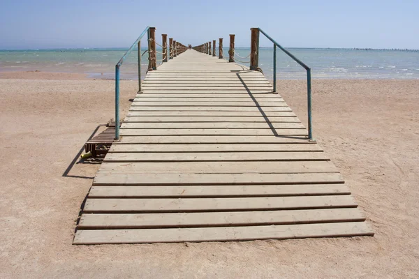 Jetty going out into the sea — Stock Photo, Image