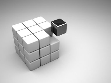 The Cube clipart